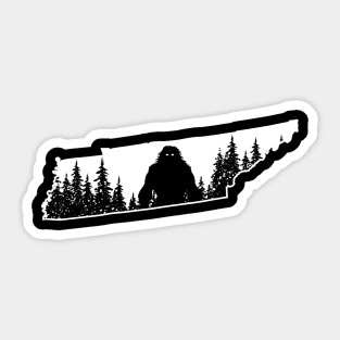 Tennessee Bigfoot Sticker